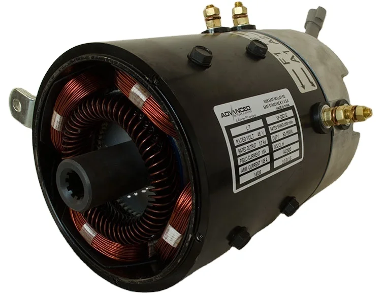 Harga Pabrik Motor Dc 3.7kw 48V 10 Gigi untuk Mobil Golf Listrik
