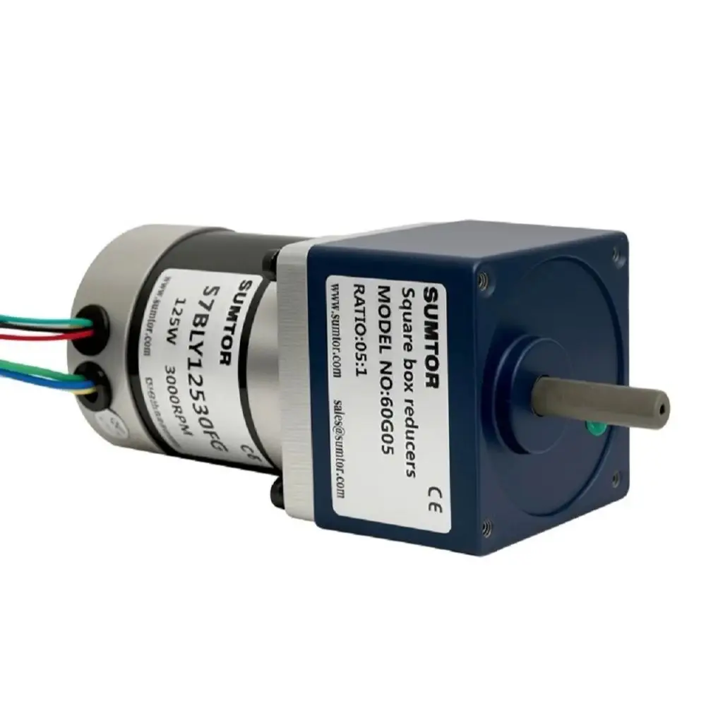 24V 57 DC brushless gear motor 69W, 103W, 125W with Hall eccentric gearbox gear motor