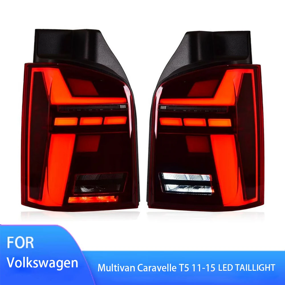 

LED Taillight for VW Multivan Caravelle T5 11-15 LED DRL Dynamic Turning Projector Taillight Assembly