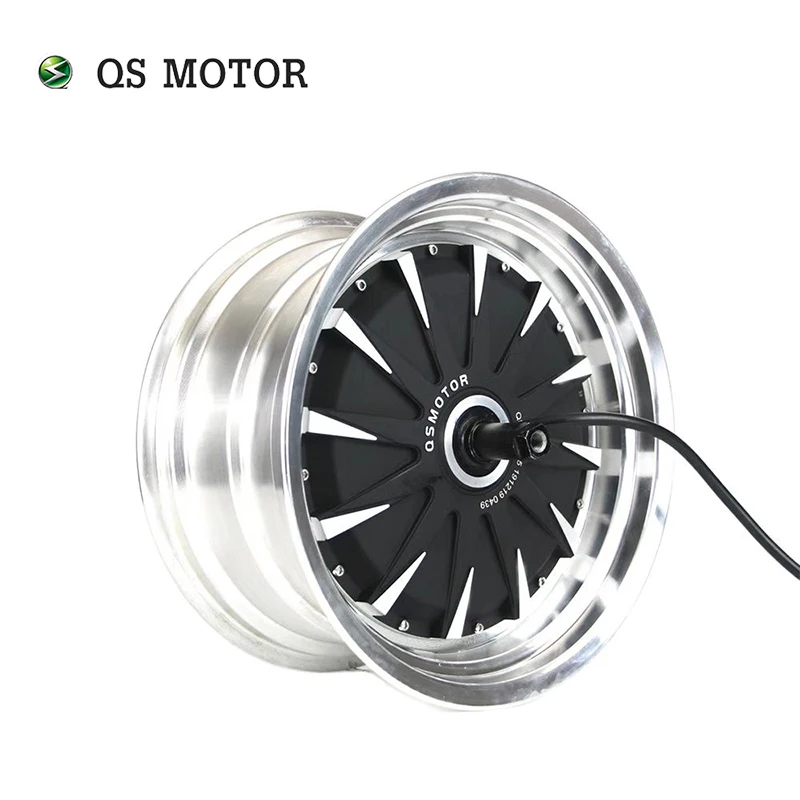 

SiAECOSYS/QSMOTOR 12x7.5inch 1500W v1.12 48V 55kph BLDC In Wheel Hub Motor for E-Scooter