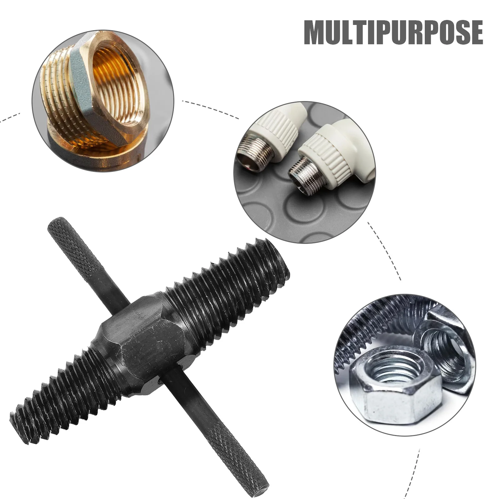 1Set Stripped Screw Extractor Tap Screw Remover Easy Out Tool for Broken Damaged Screws Broken Screws Extractor