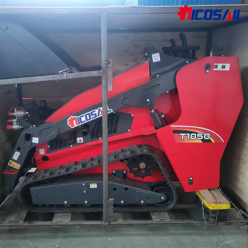 Хит продаж, китайский дизельный мини-гусеничный погрузчик с бортовым поворотом, земляной механизм, загрузчик с раздвижным ковшом