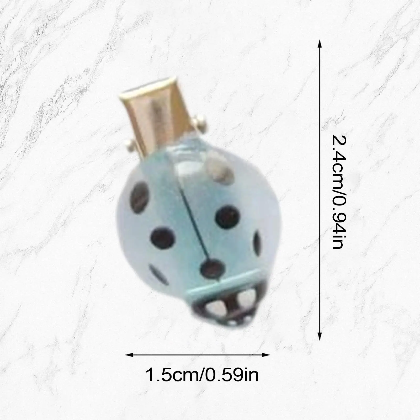 Urocze spinki do włosów 10 sztuk, spinki w kształcie biedronki, świecące, dekoracyjne spinki do włosów dla nastolatek, dzieci, kobiet, do stylizacji ubrań, dekoracji plecaków.