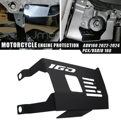 Motorcycle Engine Cover Protection Chassis Guard Under Skid Plate Pan Fit For HONDA PCX160 ADV160 ADV 160 Vario 160 2022 2023