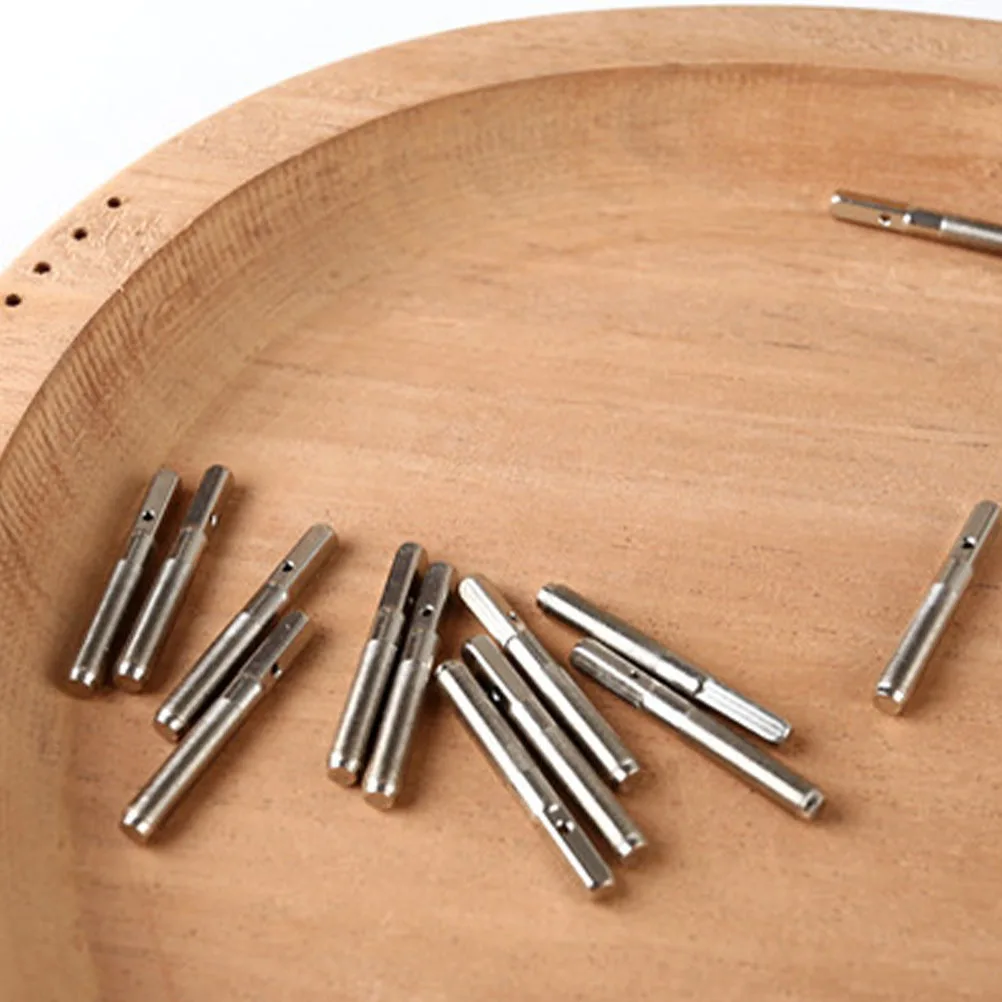 

16Pcs Harp Nail Set Strong Metal String Nails for Lyre Zither Guzheng Reliable Fixing Pegs Resistant to Damage and Wear