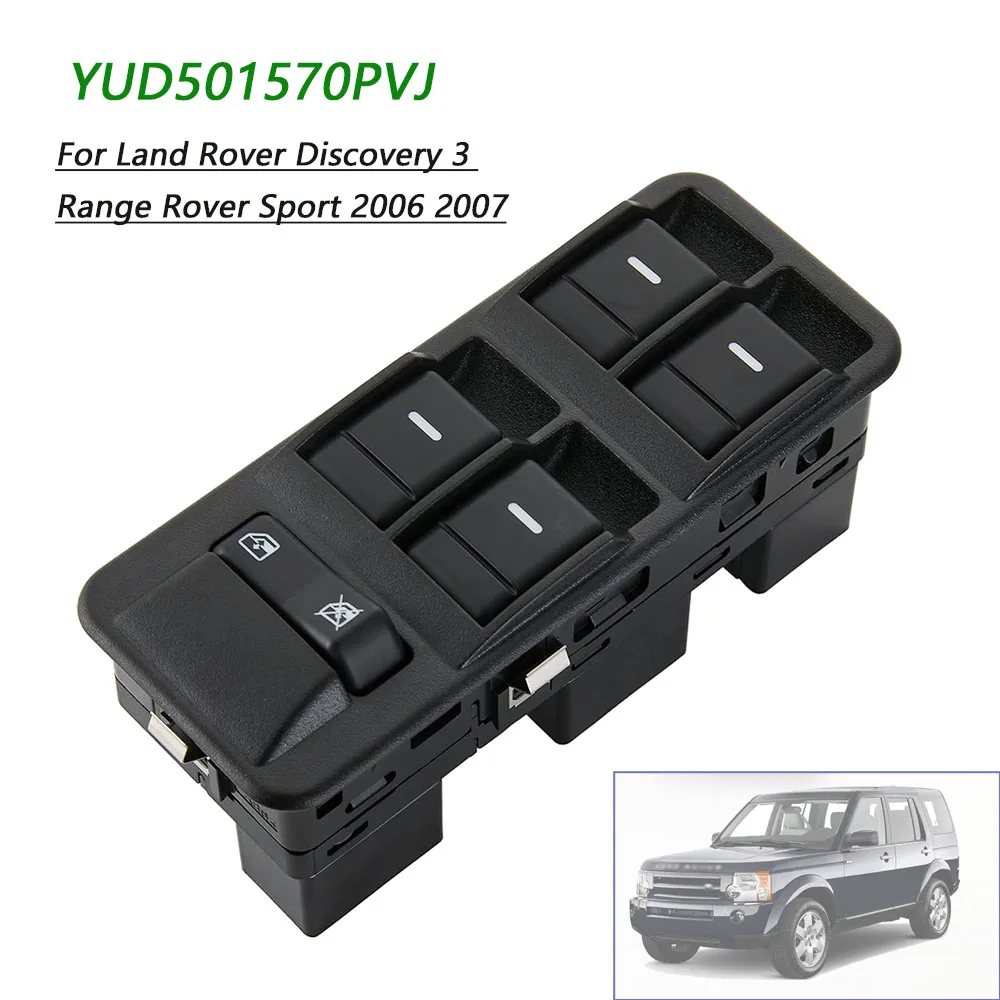 YUD501570PVJ For Land Range Rover Discovery 3 Range Rover Sport Electric Power Master Window Control Switch Lifter Button