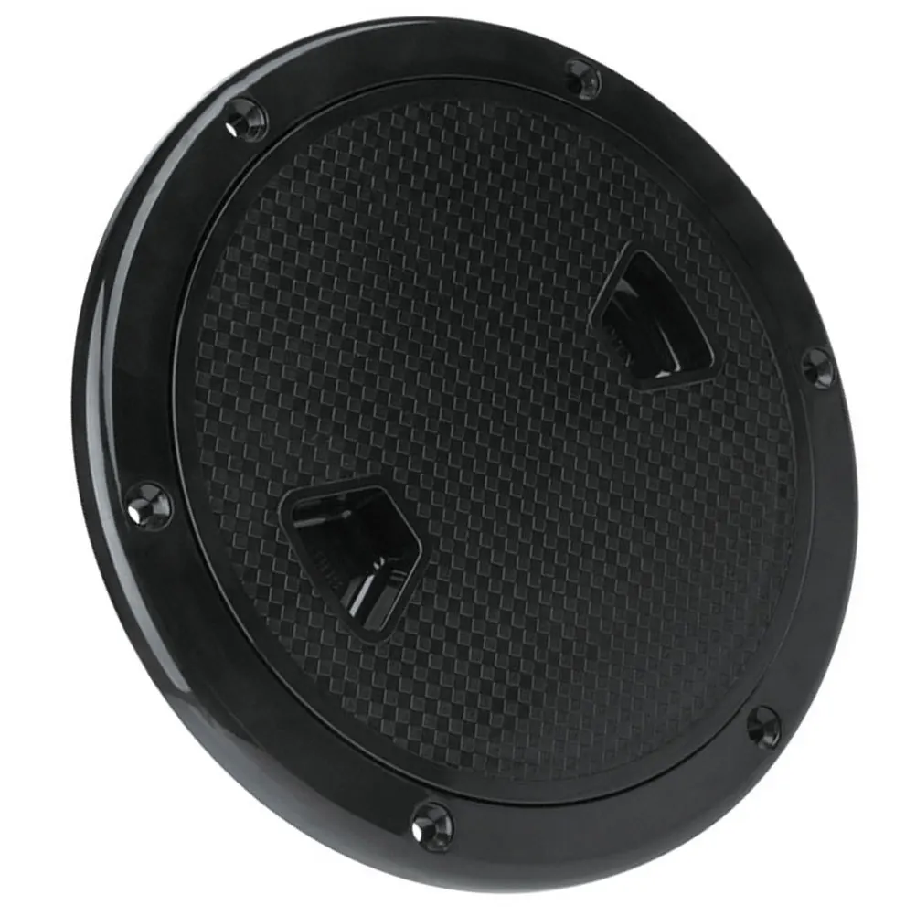 

Boat Hatch Cover Round Shape Heavy Duty Plastic Deck Plate Waterproof Hatch Protector for Kayak Yacht Deck Application