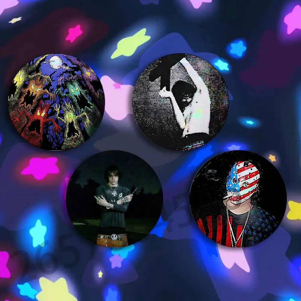 S-Sematary H-Haunted Mound Button Pin Single Pack Anime Merch for Ita Bags Badge Collectible Buttons TH