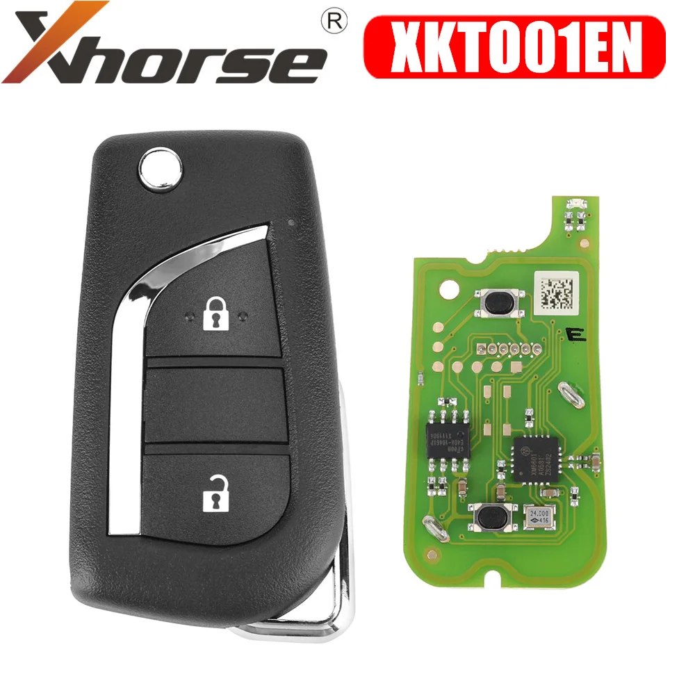 

XHORSE XKTO01EN Universal Remote Key for Toyota 2 Buttons English Version