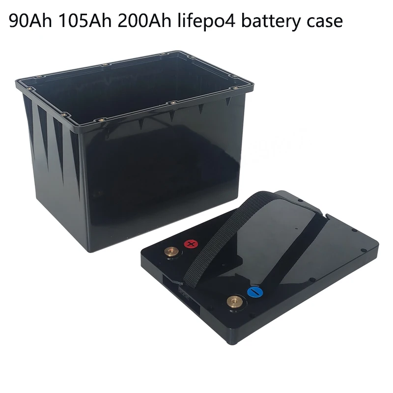 12V 90Ah 105Ah 200Ah280Ah lifepo4 Battery screw model Storage Box Solar Battery Caravan Boat Battery Storage Waterproof Case