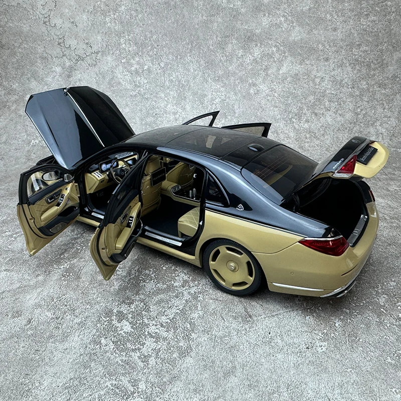 Almost Real AR 1/18 for Maybach S-Class S680 2021 car model Limited personal collection company gift display Static ornament Car