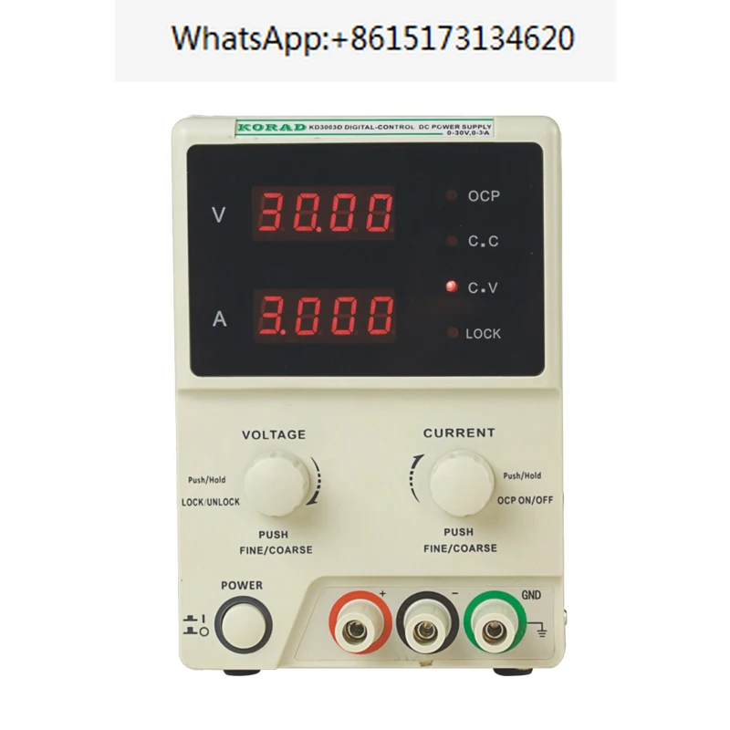 KD3005D dc regulated power supply 30V5A3A adjustable linear regulated power supply DC high precision.