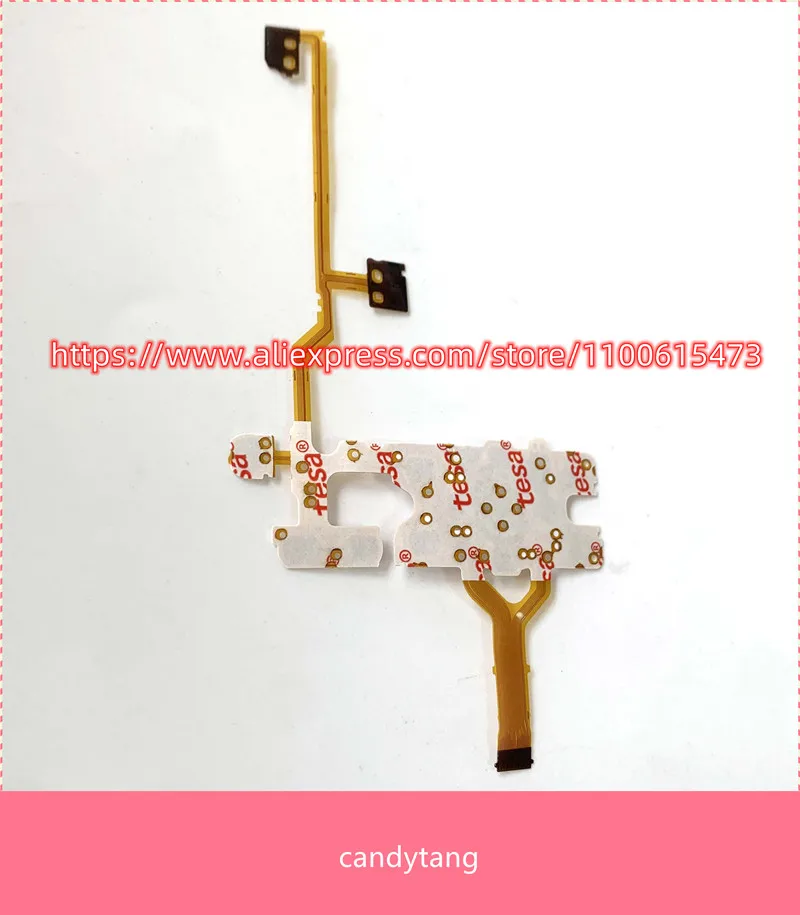 جديد وظيفة مجلس زر الكابلات المرنة لكانون G1X2 G1XII لوحة المفاتيح مفتاح الكاميرا الرقمية إصلاح جزء