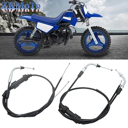 Motorcycle Throttle Cable For Yamaha PW50 PW80 PW 50 80 Y-Zinger 1981 1982- 2001 2003 - 2009