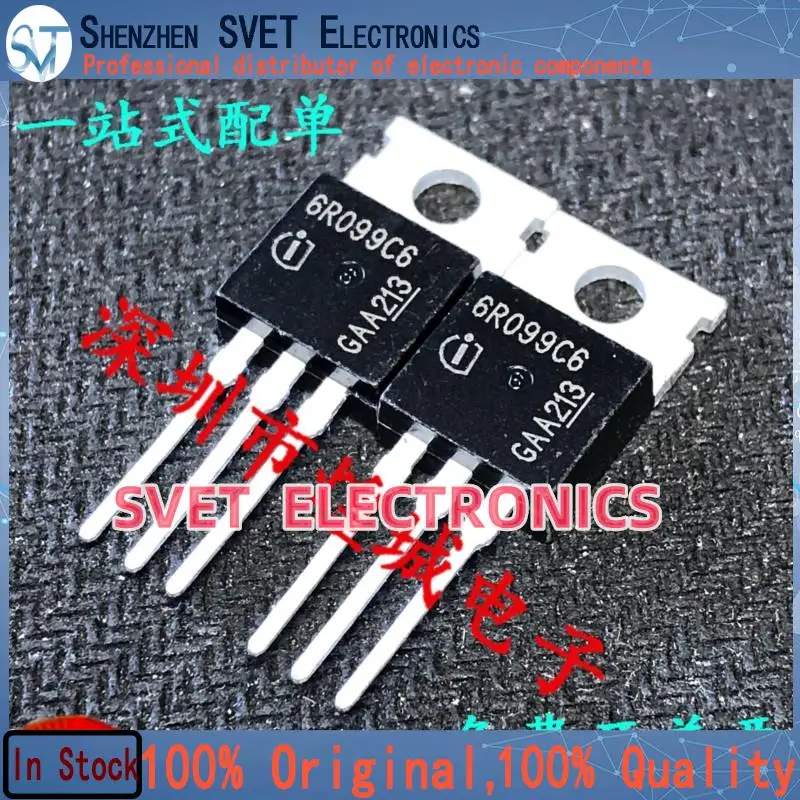 10PCS-50PCS  6R099C6 IPP60R099C6 TO-220 650V 112A  Original In Stock Fast shipping