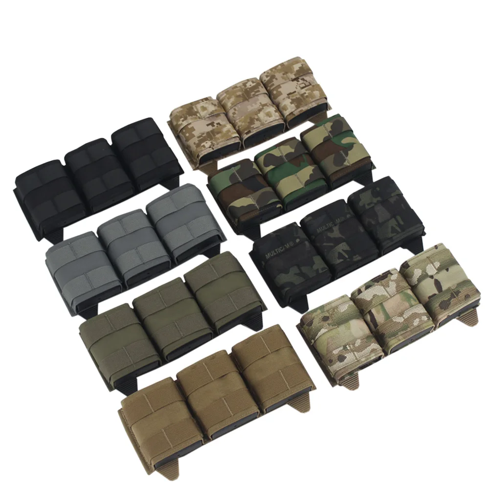 VULPO Tactical – Funda MOLLE triple cargador 5,56 M4/AR15 - imagen 5
