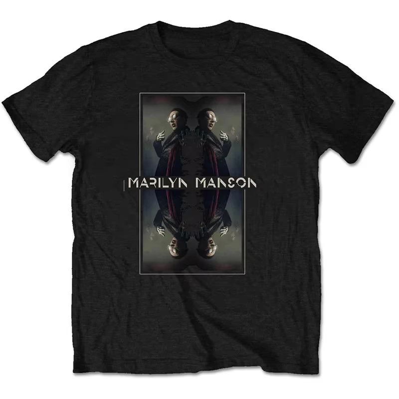 The Pale Emperor Marilyn Manson Band T-Shirt Cotton Graphic Tee Men Women Summer Streetwear