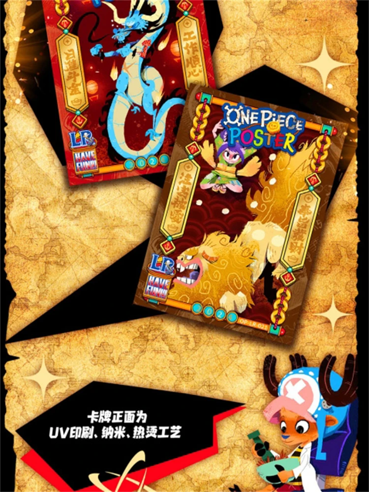 One Piece Anime Sammelkarten Booster Box Kollektion Mehrere Serien Luffy Zoro Seltene Folien-Hologramm-Karten, TCG CCG Sammlerstücke – Detail 10