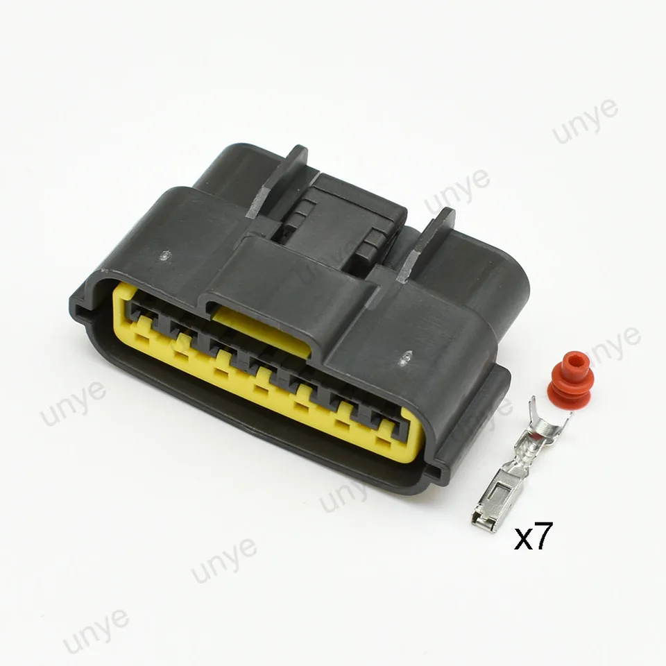 1-20Sets DJ7071B-2.2-21 7 Pin Male Female Waterproof Plug