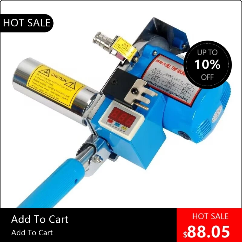 08170 Exclusive price LCD Counting Cloth Cutting Machine Electric Scissors Table Fabric Cloth End Cutter Tracker R
