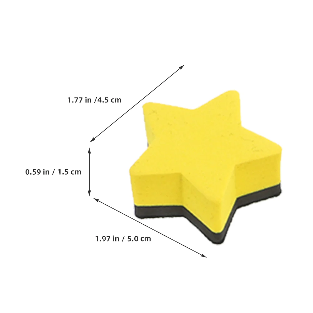 15 шт. ластик для белой доски, магнитные ластики, протирание для школы, стираемые детские классные принадлежности, милые бытовые принадлежности