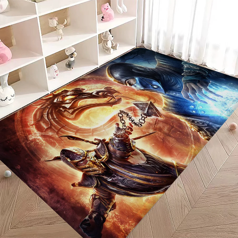 

Игровой дверной коврик Mortal-K-Kombat в скандинавском стиле, противоскользящий мат для спальни, гостиной, дома, балкона