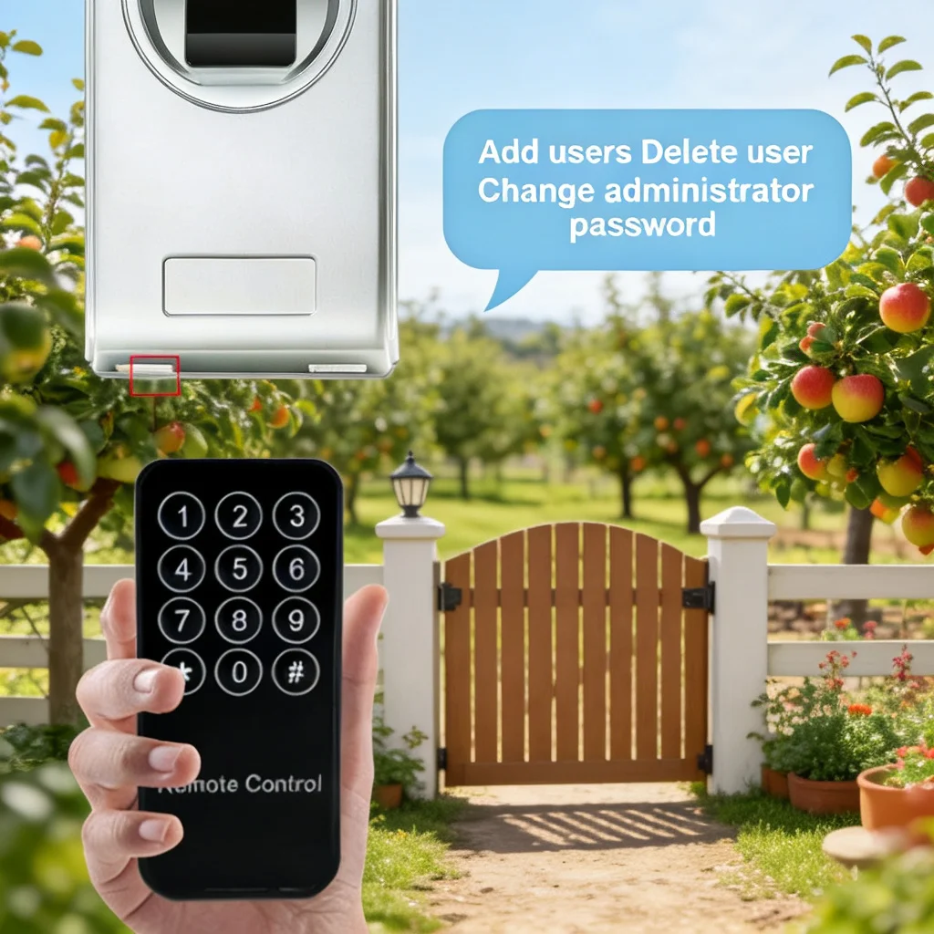 

IP67 Waterproof Metal Biometric Fingerprint & RFID Access Control System - 125kHz EM4100, 2000 Users, Door Controller