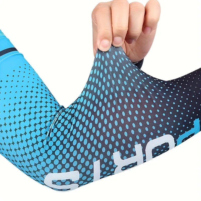 UV-beständiger Arm-Kühlärmel für Sport – Hält kühl und schützt beim Laufen, Angeln, Radfahren – Detail 9