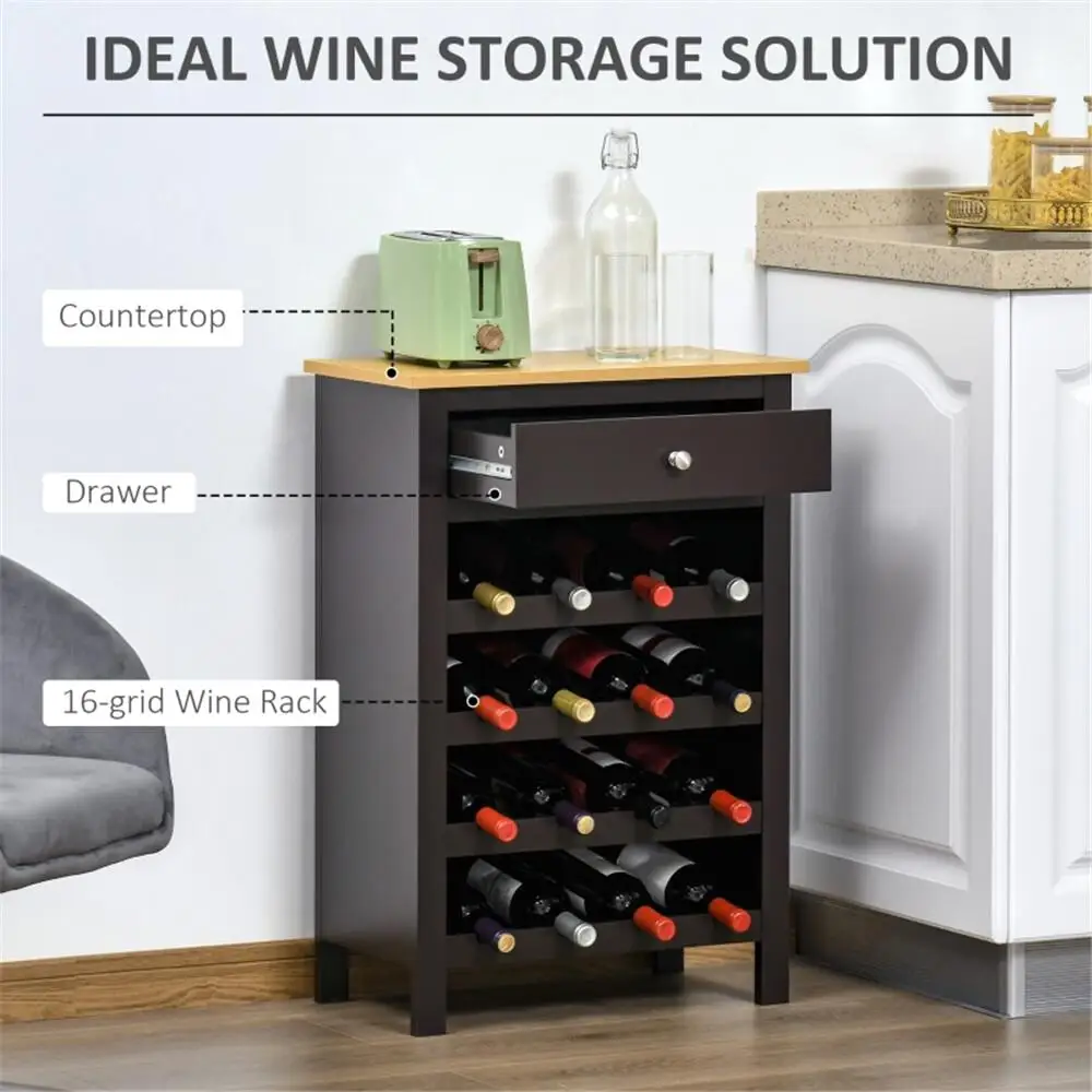 Stylish Kitchen & Wine Storage Cabinet - Ideal for Home Organization (Ships from)