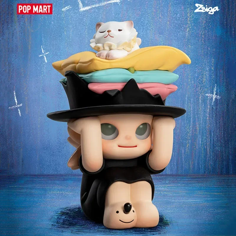 

POP MART Zsiga The Pampered Cat Figure 100% Original Toys Doll Cute Action Anime Figure Desktop Ornaments Collection Gift