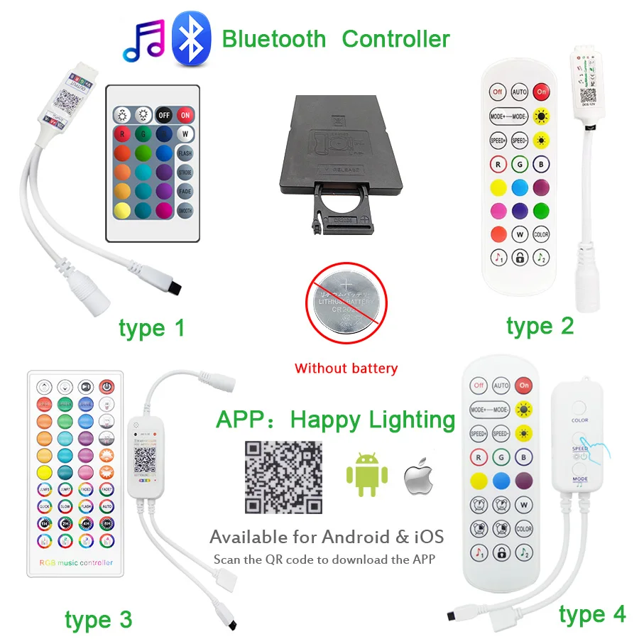 Kontroler LED kontroler RGB RGBW Wifi 44key 24 klucze pilot do przyciemniania światła dla 5050 2835 diody na wstążce LED