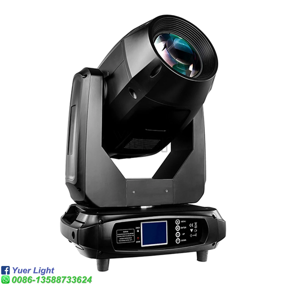 2PCS/lot Flight Case 18R/380W 0Sram Moving Head Light Zoom Moving head beam light Beam 380W gobo super bright dj Light Show 24CH