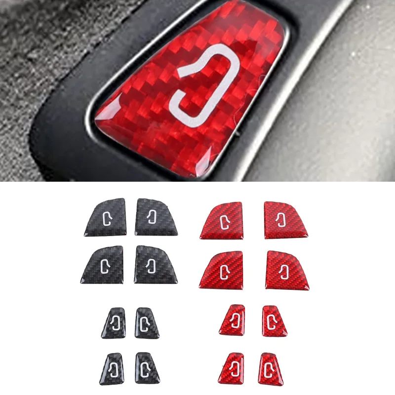 

For Tesla door opening button carbon fiber sticker, drip glue carbon fiber decorative door opening button sticker, interior modi