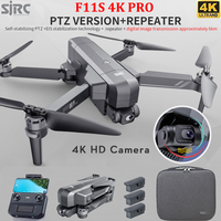 SJRC F11S 4K Pro Plus Drone 4K Profesional GPS 6KM EIS 2-Axis Gimbal Camara Drones FPV Brushless Foldable RC Quadcopter toy