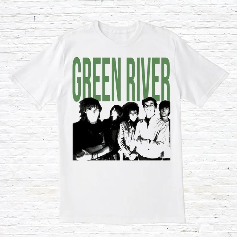 

Green River T-Shirt Men's Cotton T-Shirt O-Neck Tees Short Sleeve Clothes Big Size