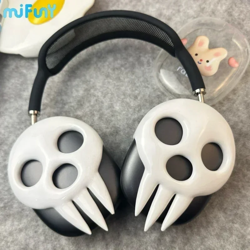 Mifuny Airpods Max Case Cover custom Soul Eater Death Skull Design Earphones Decoration Suitable for Airpods Max Earphone