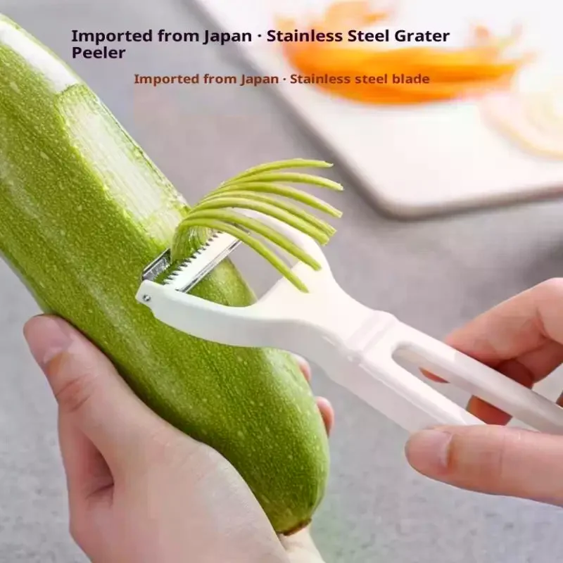 Manual Vegetable Grater Potato Carrot Julienne Peeler Slicer Stainless Steel Blade Fruit Cutter Home Kitchen Tools