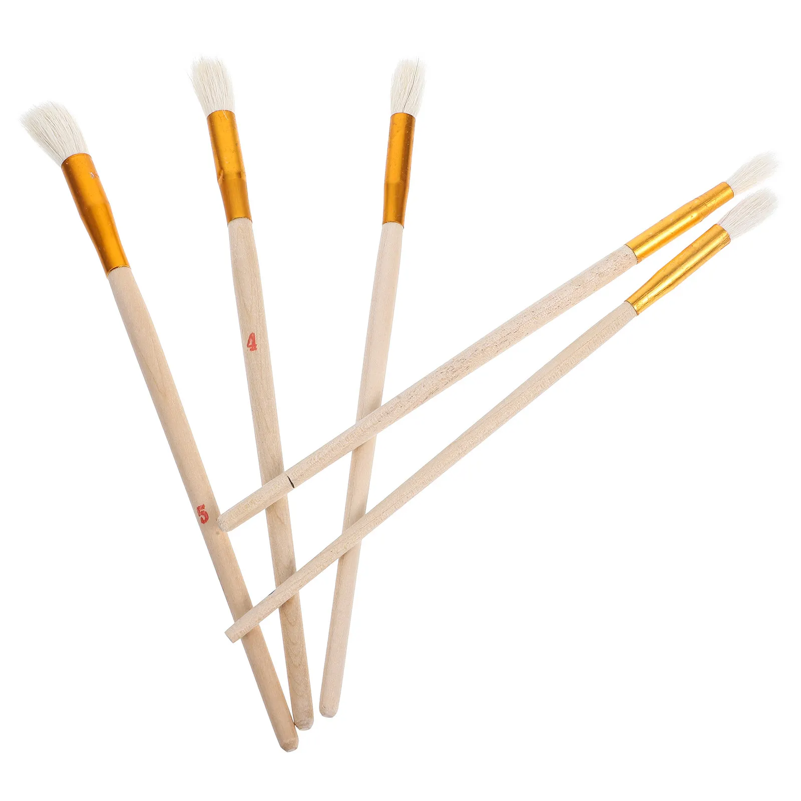 5Pcs Manual Pollinator Pen Tool for Succulent Plants Fruit Trees Tomatoes Peppers Strawberries Garden Pollination Brush Set