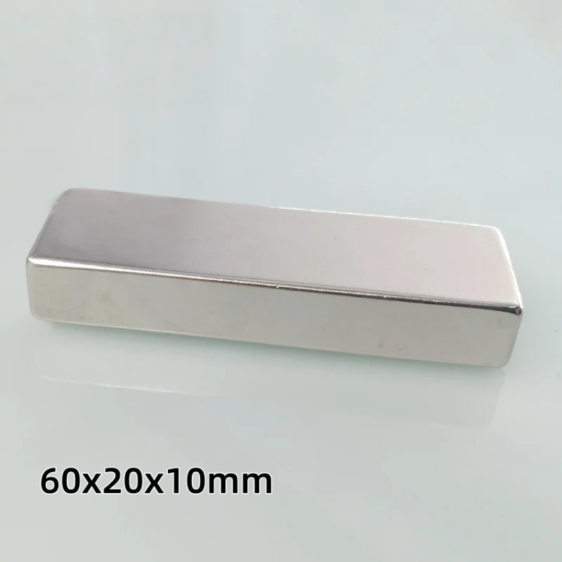 60x20x10mm Square Magnets Can Be Widely Used for Refrigerators, Office Document Fixation and DIY 60x20x10mm