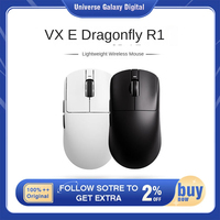 VGN VXE Dragonfly R1 Wireless Mouse Long Life PAW3395 Sensor FPS Game Mouse Lightweight Ergonomic PC Gift Esports Gamer Mouse