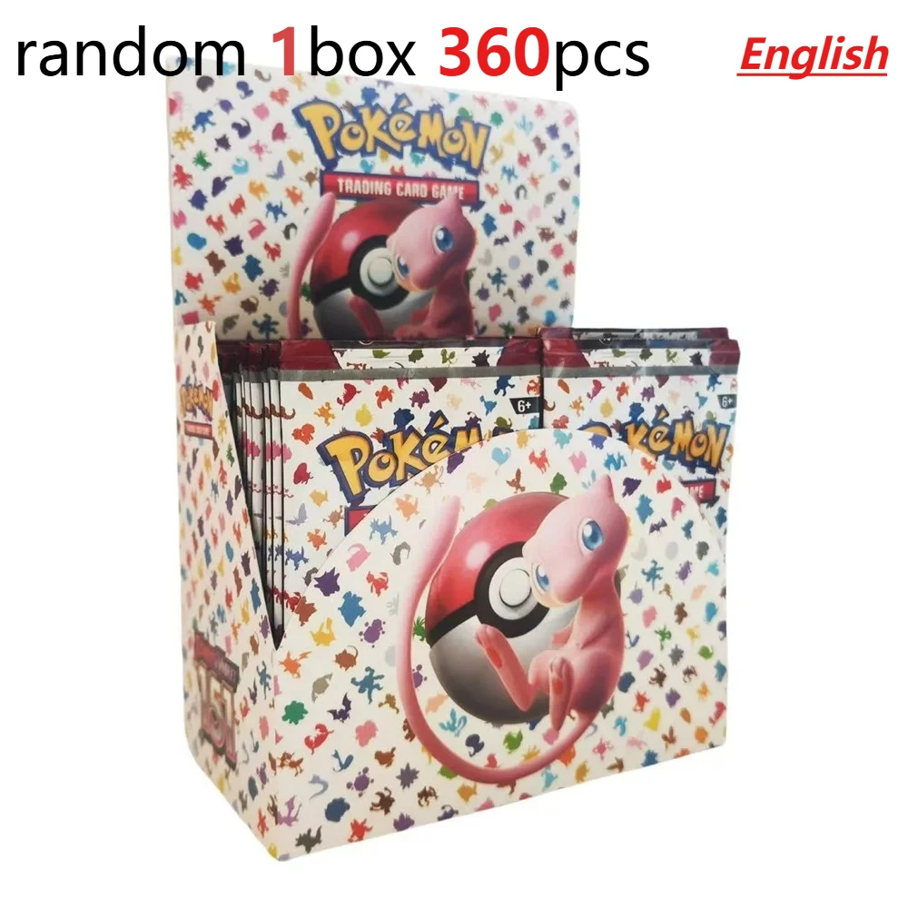 Fun 360 Stuks Pokemon Kaart TCG Scarlet & Violet Prismatische Evolutions 151 Prisma 36 Pack Pokemon Booster Box Collectible Tradiner kaart