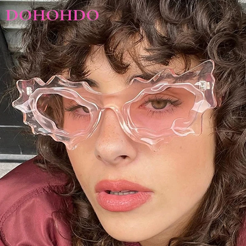 

New Fashion Y2K Special-Shaped Candy Color Women Sunglasses Luxury Brand Popular Men Sunglass Summer Travel Party Eyewear UV400