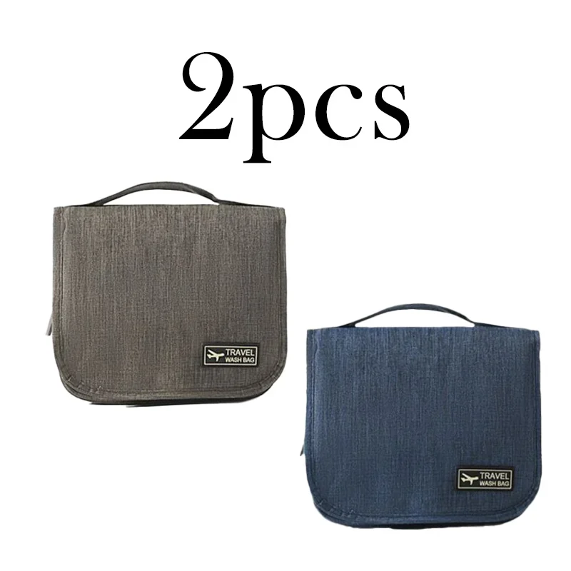 رجال الأعمال الحديثة سعة كبيرة حقيبة المرحاض مقاوم للماء المحمولة للطي فصل الجاف والرطب السفر الخروج حقيبة التخزين