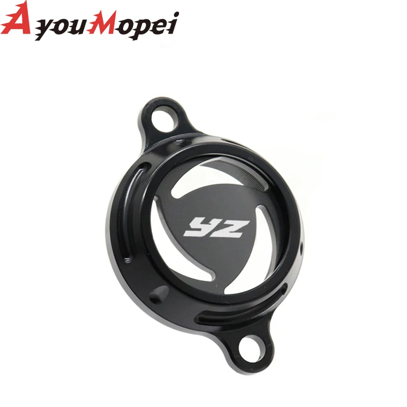 YZ450F Engine Oil Filter Cover Cap For YAMAHA  YZ250F YZ 250 450 F/FX Motorcycle Accessories Clearness CNC