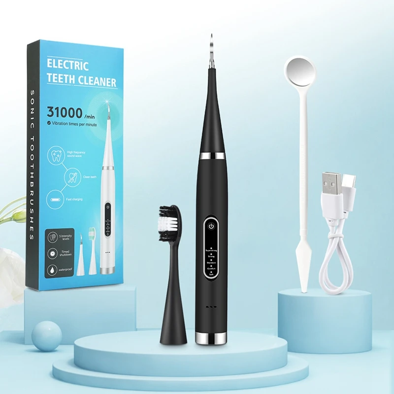 Ultrasonic  Scaler For Teeth Tartar Stain Tooth Calculus Remover Electric Sonic Teeth Plaque  Stone image 3