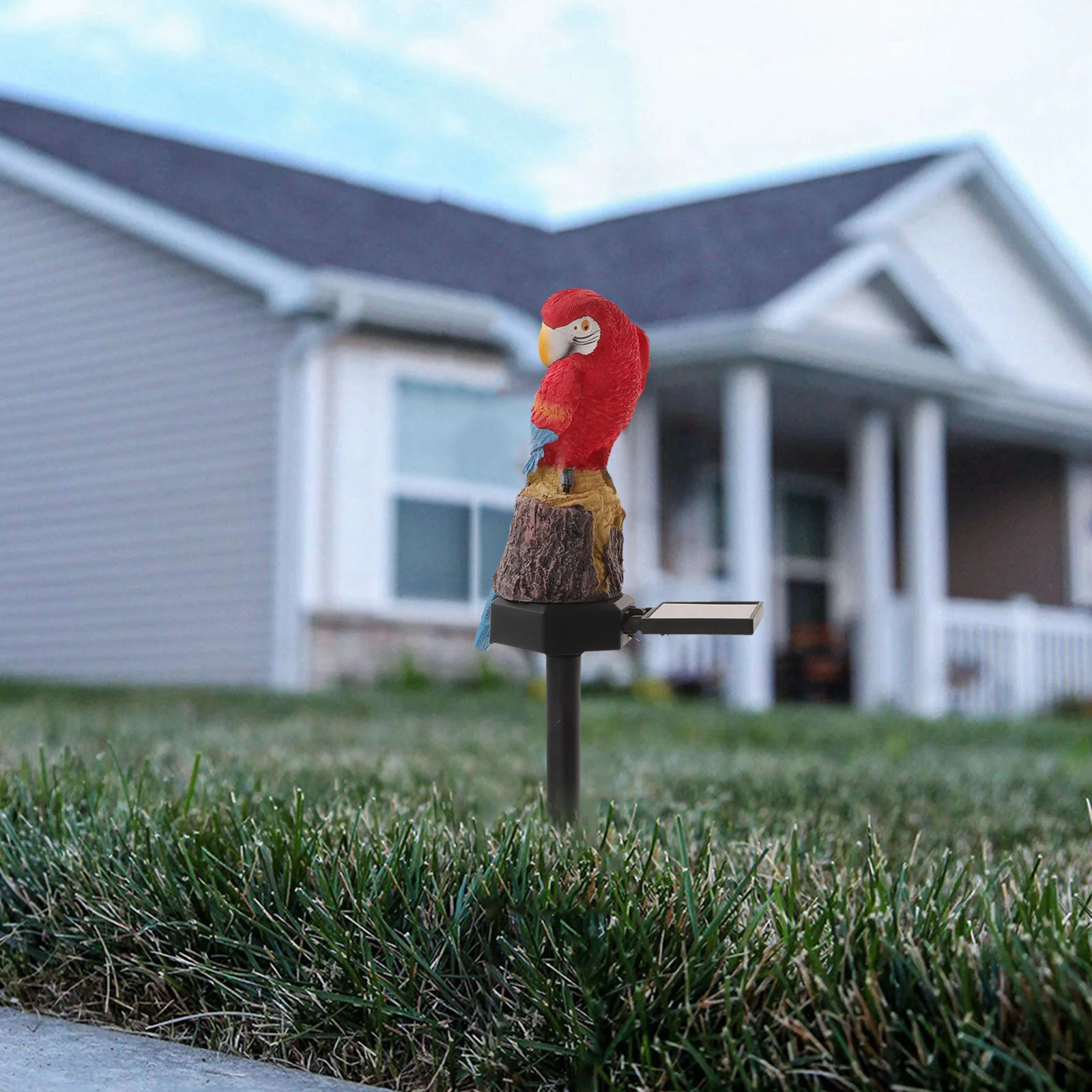 

Solar Bird Light Creative Red Garden Insert Lamp Waterproof Durable Outdoor Yard Landscape Lighting Decoration