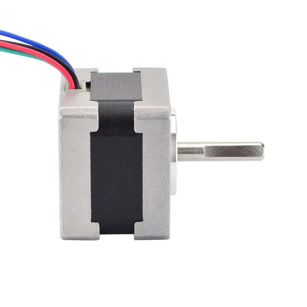 Nema 14 Bipolar Stepper Motor 11Ncm/15.6oz.in 0.9deg(400 steps/rev) 0.4A 35x28mm Nema14 Stepper 4-lead DIY CNC 3D Printer