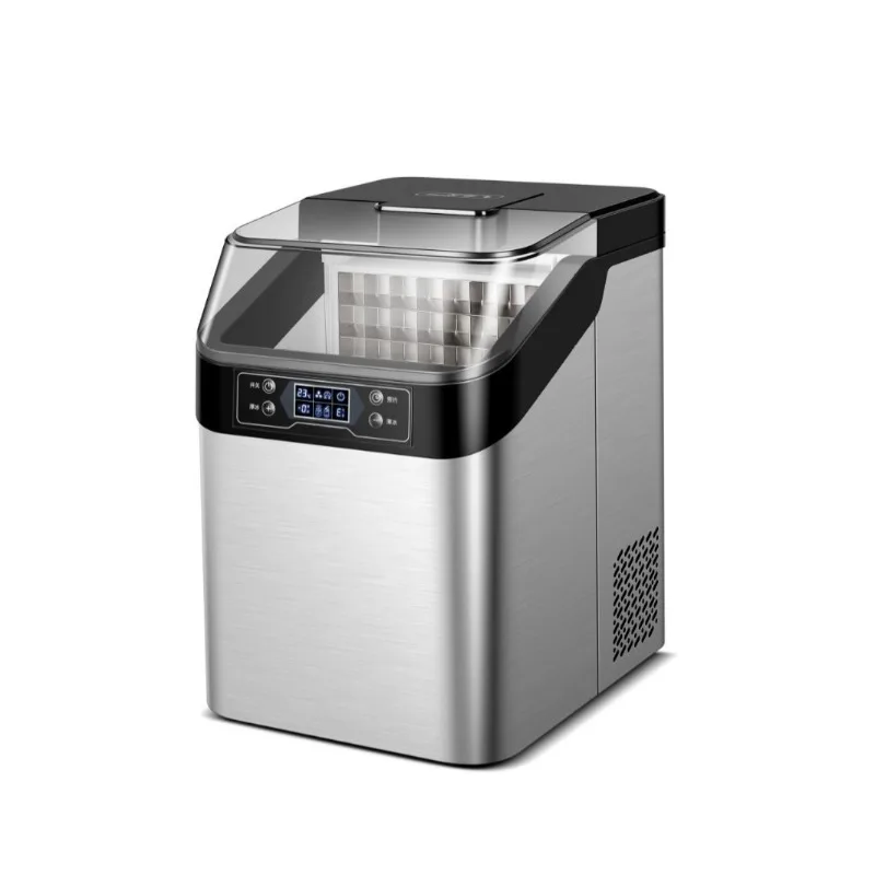Portable Automatic Ice Maker Machine for Home Commercial Use Mini Ice Cube Maker Full Automatic Countertop Ice Tray Appliance