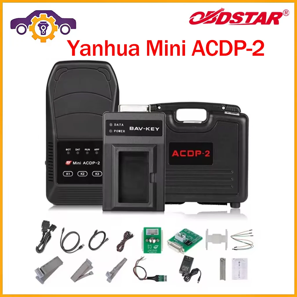 

Yanhua Mini ACDP-2 Programming Master Basic Module Supports USB and Wireless Connection No Need Soldering Work on PC/Android/IOS