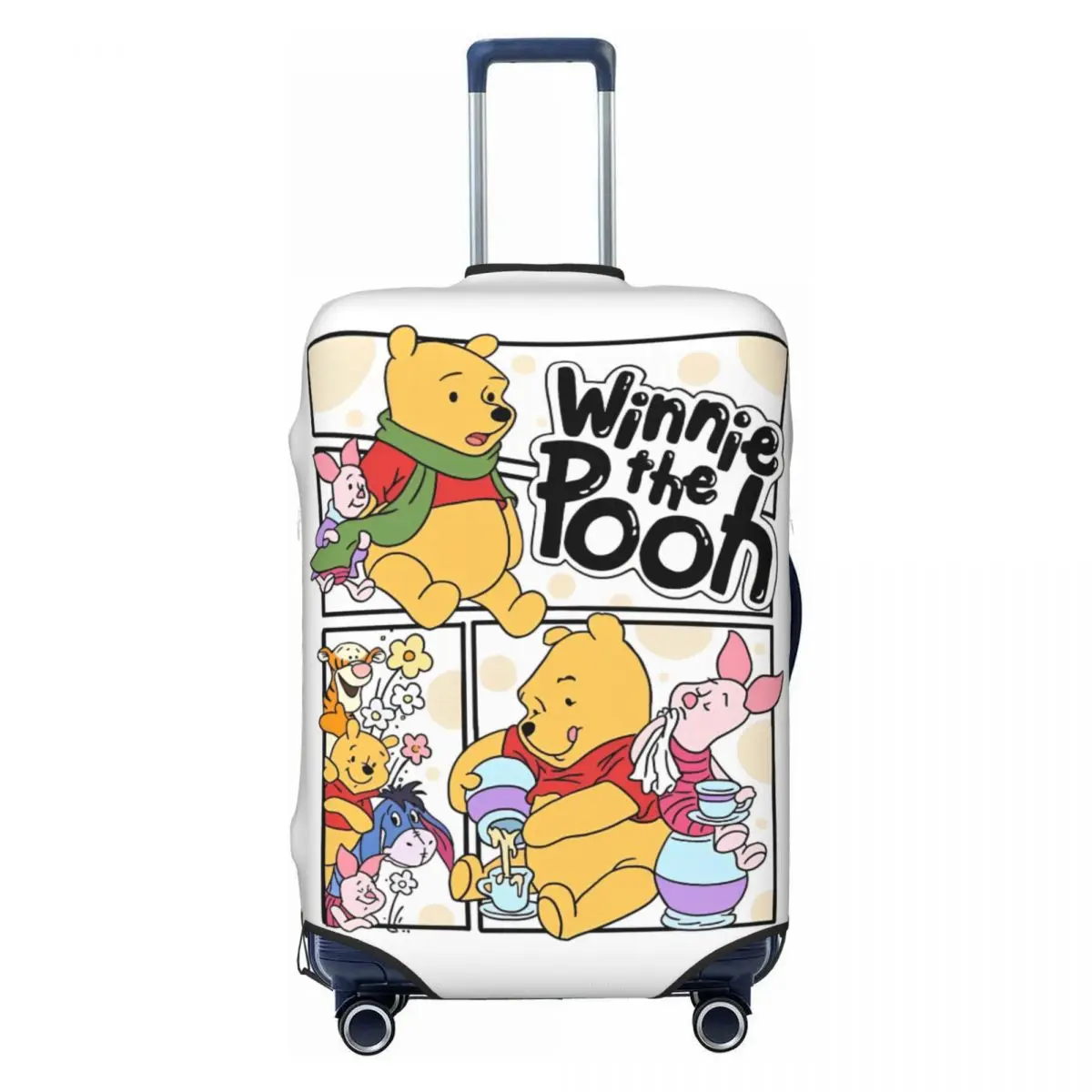 

Винни Пух Пятачок Чехол Для Чемодана Животное Круиз Подорожник Защита Полет Практичные Аксессуары Для Багажа
